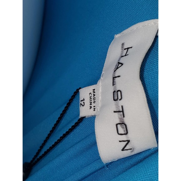 Halston‎ Ivanna gathered cut-out asymmetric gown ONLY SIZE 14 IS AVAILABLE - Picture 9 of 16